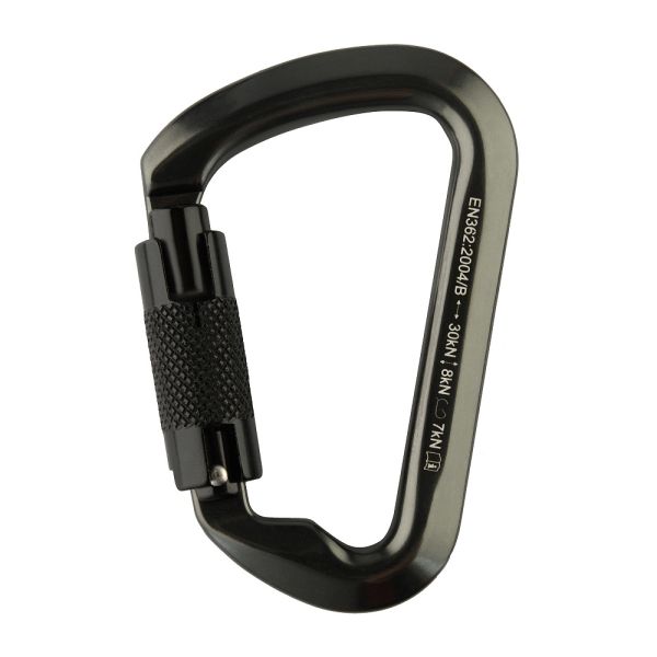 M-TAC® Key-Lock Karabiner Vorderansicht auf weissem Hintergrund